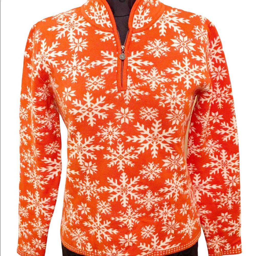 Neve Ingrid 1/4 zip wool sweater
